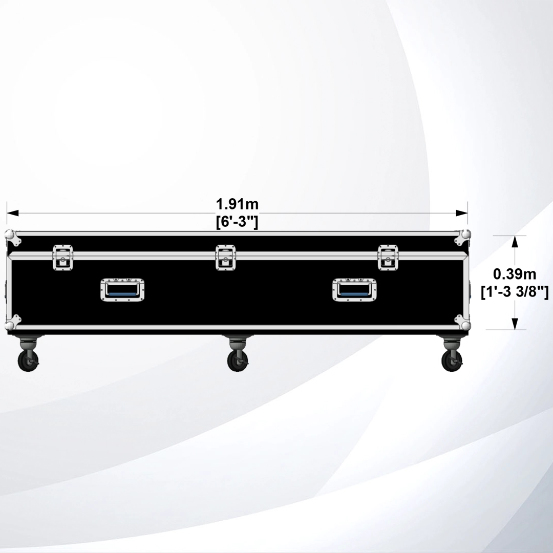 Vista Frontal Case Heavy XL
