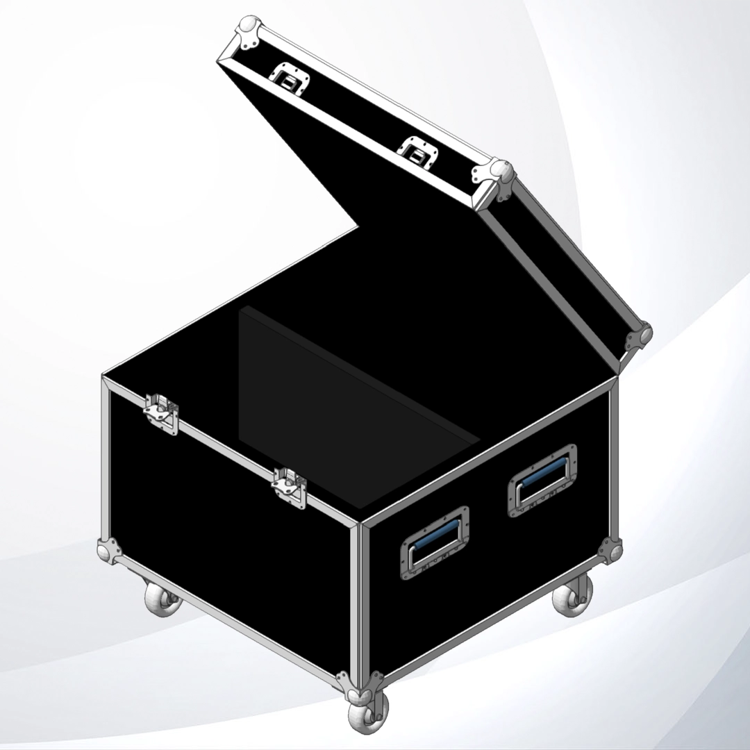 Vista Isométrica Case para motor de 2 Ton CM Lodestar