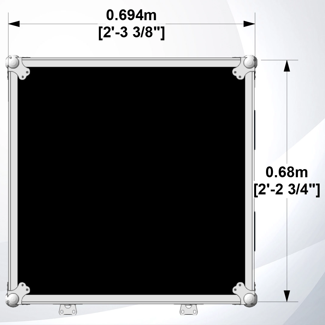 Vista Superior Case para motor de 2 Ton CM Lodestar