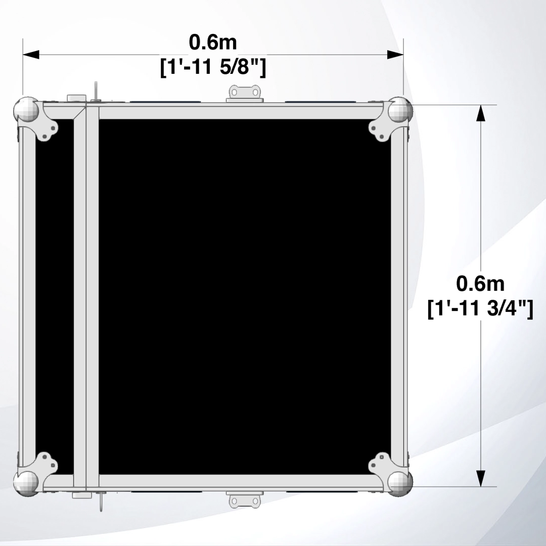 Vista Superior de Working Case Deluxe