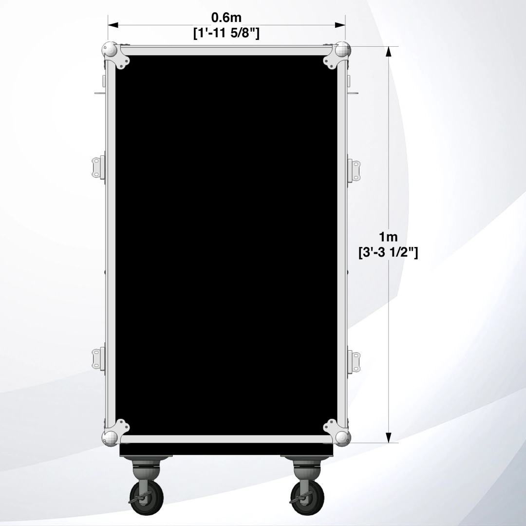 Vista Lateral de Working Case Deluxe