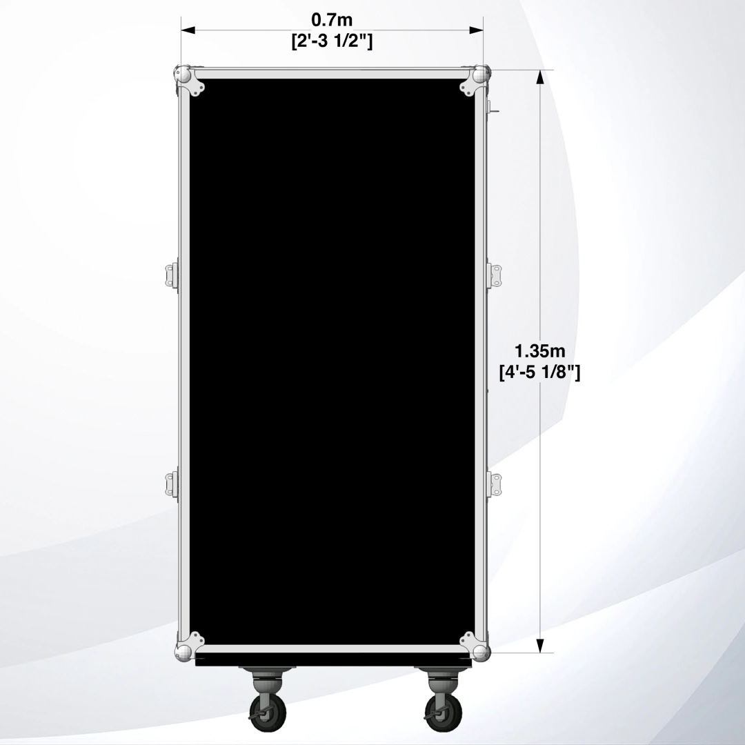 Vista Frontal de Working Case Premium