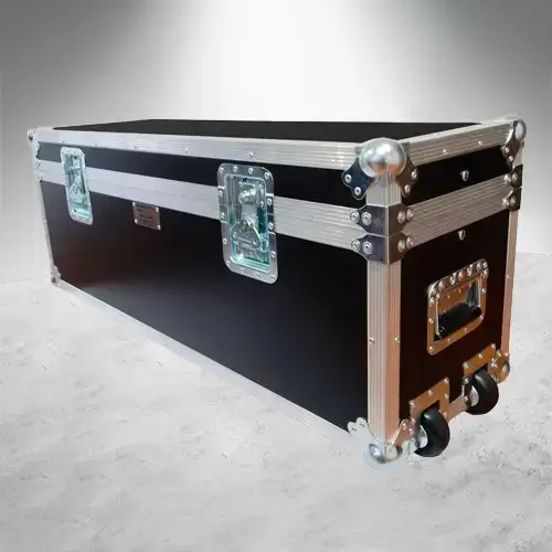 Roadcase para accesorios con ruedas de arrastre cerrado