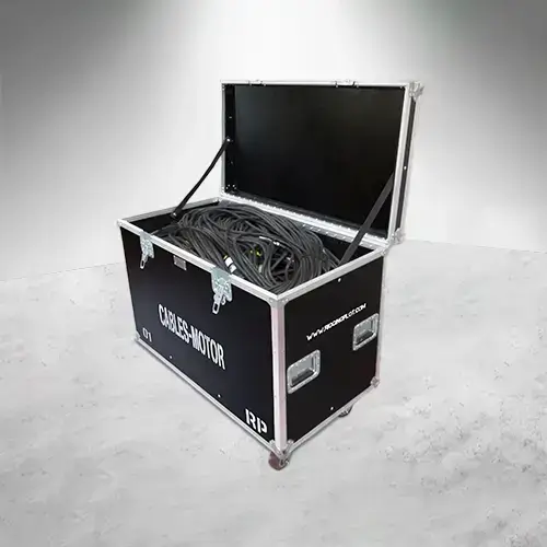 Working Case Duo con mesa de trabajo montado