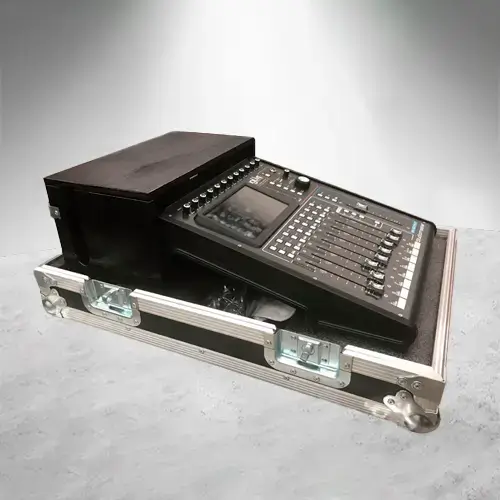 Working Case Duo con mesa de trabajo montado