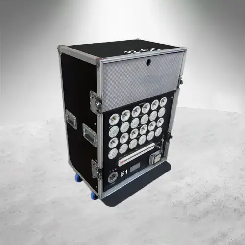 Working Case Duo con mesa de trabajo montado