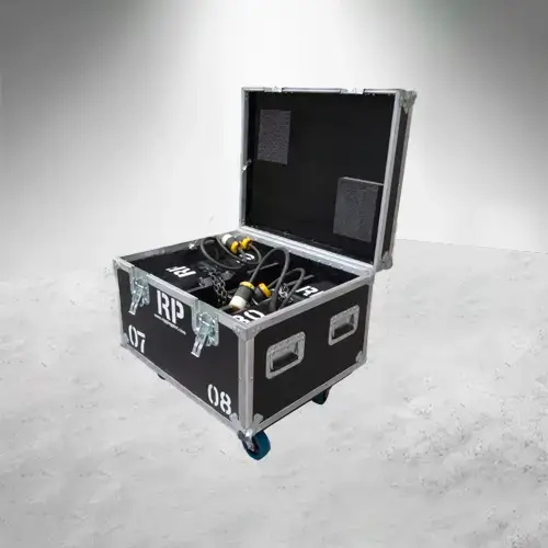 Working Case Duo con mesa de trabajo montado