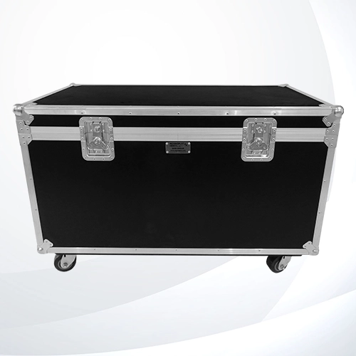 Case heavy custom para transporte de carga pesada, con cajones internos para organizar la carga pesada, cerrado