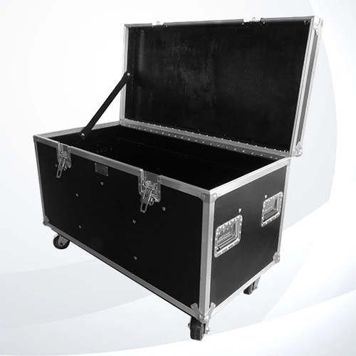 Case heavy reforzado con interior de solera de 1 y un cuarto de pulgada para transporte de carga pesada, abierto