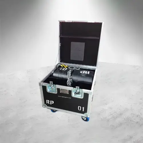 Working Case Duo con mesa de trabajo montado