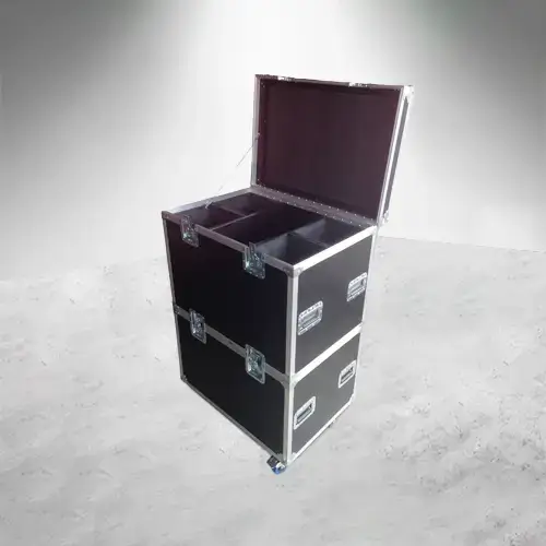 Working Case Duo con mesa de trabajo montado